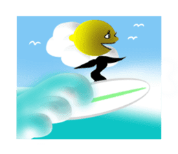 Little Orange & Lemon sticker #150355