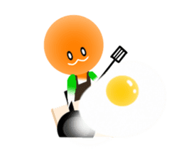 Little Orange & Lemon sticker #150362