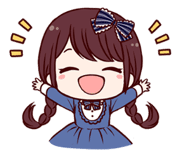 Fancy Dolls sticker #150707