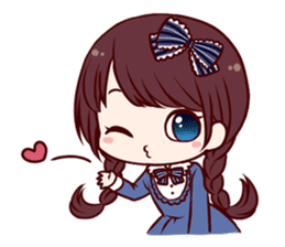 Fancy Dolls sticker #150710