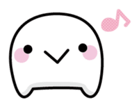 Gentle tooth sticker #150765