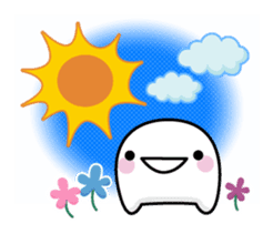 Gentle tooth sticker #150789