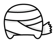 Gentle tooth sticker #150793