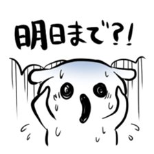 Stamp to be chased by something sticker #151004