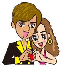 Can't take my eyes off you, baby Part2. sticker #151052