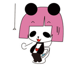 OKAPPANDA and sister and brother sticker #151376