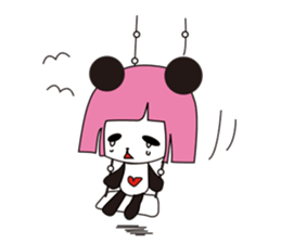 OKAPPANDA and sister and brother sticker #151387