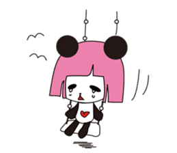 OKAPPANDA and sister and brother sticker #151387