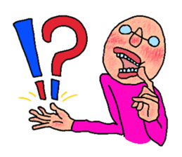 Mr. & Mrs.Glasses sticker #151577