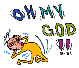 Mr. & Mrs.Glasses sticker #151579