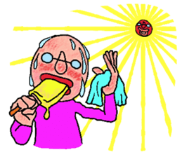 Mr. & Mrs.Glasses sticker #151588