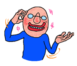 Mr. & Mrs.Glasses sticker #151593