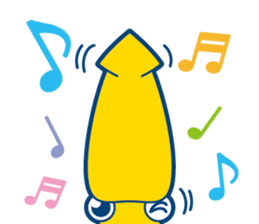 Giant squid & Benthic feeder Part 2 sticker #151726