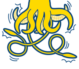 Giant squid & Benthic feeder Part 2 sticker #151744