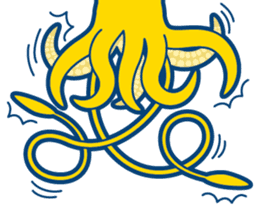 Giant squid & Benthic feeder Part 2 sticker #151744