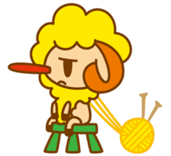 Wooly and Samantha sticker #152338