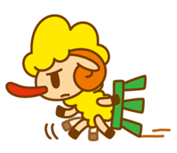 Wooly and Samantha sticker #152340