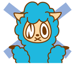 Wooly and Samantha sticker #152345