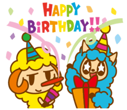 Wooly and Samantha sticker #152359