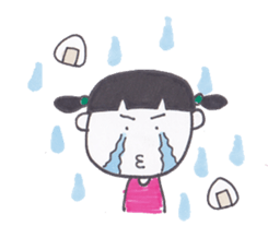 ONIGIRI Girl KURUKKO sticker #154669
