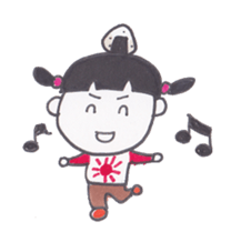 ONIGIRI Girl KURUKKO sticker #154672