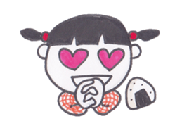 ONIGIRI Girl KURUKKO sticker #154680