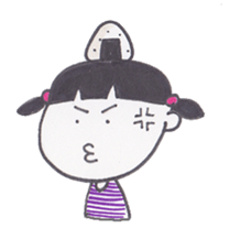 ONIGIRI Girl KURUKKO sticker #154683