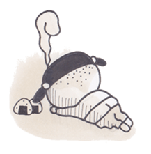 ONIGIRI Girl KURUKKO sticker #154685
