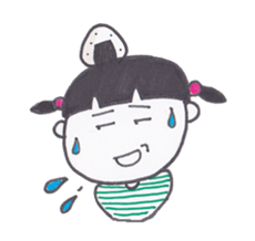 ONIGIRI Girl KURUKKO sticker #154687