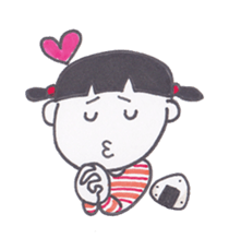 ONIGIRI Girl KURUKKO sticker #154692