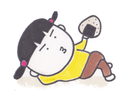ONIGIRI Girl KURUKKO sticker #154695
