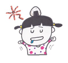 ONIGIRI Girl KURUKKO sticker #154699