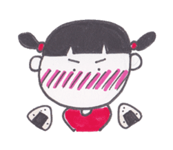 ONIGIRI Girl KURUKKO sticker #154700