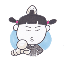 ONIGIRI Girl KURUKKO sticker #154703