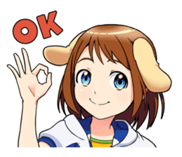 Minamimi-san 1 sticker #154787