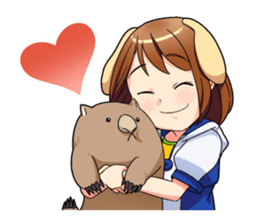 Minamimi-san 1 sticker #154800