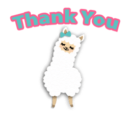 Alpaca girls sticker #155350