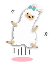 Alpaca girls sticker #155351