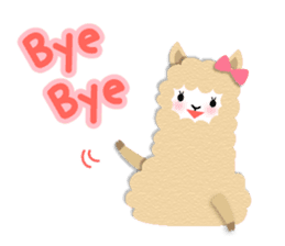 Alpaca girls sticker #155360