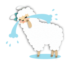 Alpaca girls sticker #155362