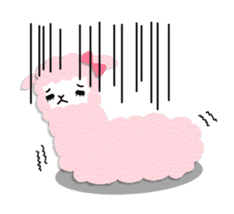 Alpaca girls sticker #155367