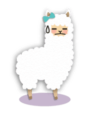 Alpaca girls sticker #155373