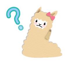 Alpaca girls sticker #155374