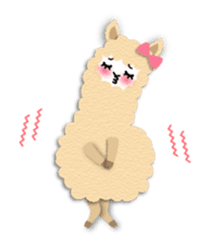 Alpaca girls sticker #155378