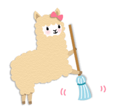 Alpaca girls sticker #155381