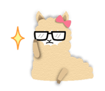 Alpaca girls sticker #155384