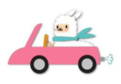 Alpaca girls sticker #155386