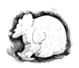 mammoth nmoko sticker #155462