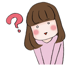 The fatigued office lady Sachiko. sticker #155713