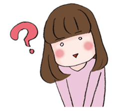 The fatigued office lady Sachiko. sticker #155713